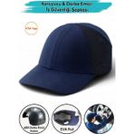 Htm Yapı KALİTE Hafif İş Güvenlik Darbe Koruyucu Koruma Baş Şapkası Bareti Unisex Kamuflaj Beyzbol Tarzı Kask Şapka
