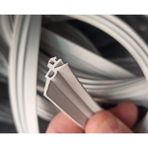 Htm Yapı Kalite - Orjinal Pimapen Pvc Kapı Pencere Fitili Contası 5 Metre Gri Uzunluk Kaucuk