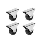 Hts 103 Sabit Mobilya Tekerleği 38mm 4'lü Set