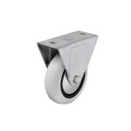 Hts 355 74 mm Sabit Tablalı Mobilya Tekeri