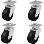 Hts 4 Adet Hts Döner Tablalı Mobilya Tekeri Tekerlek Çap : 49 mm Kod : 311