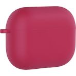 HTstore Airpods Uyumlu Pro 3 Zore Standart Silikon Kılıf-Koyu Pembe