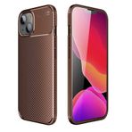 HTstore Apple iPhone 13 Zore Negro Silikon Kapak Kahverengi Kılıf