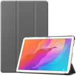 HTstore Huawei Matepad T10S Htstore Smart Kapak Standlı 1-1 Kılıf-Gri