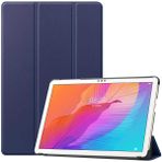 HTstore Huawei Matepad T10S Htstore Smart Kapak Standlı 1-1 Kılıf - Lacivert