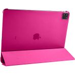 HTstore iPad Pro 12.9 2021 (5.nesil) Htstore Smart Kapak Standlı 1-1 Kılıf-Pembe