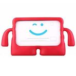 HTstore iPad Uyumlu Mini 6 2021 (6.Nesil) Çocuk Standlı Tablet Kılıfı (Kırmızı)