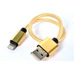 HTstore Zore 30 cm Halat Lightning USB Kablo - Gold