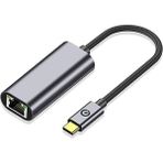 HTstore Zore QG04 Type-C To RJ45 Ethernet Dönüştürücü Kablo 1024MBPS 22CM