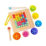 Htun Çocuk Oyuncakları Montessori Ahşap Oyuncaklar Eller Beyin Eğitim Klip Boncuk Bulmaca Kurulu Matematik Oyunu Bebek Erken Eğitici Oyuncaklar Çocuklar Için | Model Yapı Kitleri (Yurt Dışından)