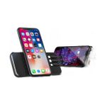 Htun Güç Bankası 10000MAH Kablosuz Şarj Cihazı Hızlı Şarj Cihazı Harici Batarya Powerbank iPhone 12 11 Pro x Xs Max Xr | Güç Bankası | Güç Bankası 10000MAHCHARGER Güç Bankası (Siyah) (Yurt Dışından)