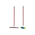 HTY 2li 50 Cm Saplı Çekpas/çekçek/çeksil/yersil-saplı Büyük Boy Oto Fırça/süpürge
