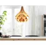 Hü Ma Tasarım ve Aksesuar Ingiliz Tarzı Kare Modern Globe Küre Ahşap Mdf 3D Lazer Kesim Rustik Salon Avize - Akça