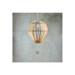 Hü Ma Tasarım Ve Aksesuarürgüp Çocuk Genç Odası Için Doğal Ahşap Mdf 3D Puzzle Uçan Balon Avize