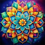 Huacan Elmas Boyama Mandala Köşeli Taşlar Yetişkin AB Elmas Tablolar Resimler Tam Matkap Boyama Ev Duvar Dekoru için Resim Boyut 30 x 30 cm