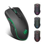 Huahai HXSJ A867 Siyah Rgb Aydınlık Oyun Faresi