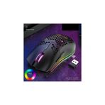 Huahai XYH80 Siyah RGB Aydınlatma 3200DPI Pc Dizüstü Bilgisayar İçin Kablosuz Bilgisayar Fareleri