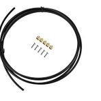 Huairdum Bisiklet disk fren borusu, 3 metre naylon kaplama, uzun ömürlü, sağlam dağ bisikleti, hidrolik disk freni, yağ borusu, fren hortumu, M315 335 395 için