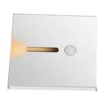 Huairdum LED İndüksiyon Lamba, Hareket Sensörlü Gece Lambası Koridor Için Yumuşak Ve Nazik Enerji Verimliliği (Beyaz)