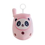 Huamengyuan Anahtarlık Pelüş Hayvan Doldurulmuş Hayvan Panda Kabarcık Çay Peluş Oyuncak Boba Pelüş Oyuncak Yumuşak Pelüş Oyuncak Çay Yumuşak Bebek Çay Fincanı Yastık Çocuk Oyuncağı Cep Telefonu için