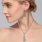 HUANMAYE Bohem kolye, kadınlar için, turkuaz altın kolye ucu, Clavicle zincir, vintage kolye, ayarlanabilir kolye, geometrik inciler, gerdanlık, takı, kadınlar için hediye