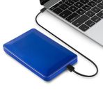 Huante 2,5 inç Taşınabilir Harici Sabit Sürücü 2tb / 1tb / 500GB/120GB, Usb 3.0 Hdd Yedek Depolama, Bilgisayar, Masaüstü, Dizüstü Bilgisayar, Pencere, Macbook, Xbox One, Ps4 için Uygun (250GB, Mavi)