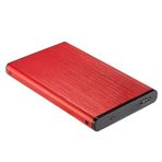 Huante Taşınabilir HDD Harici Sabit Sürücü 2tb / 1tb / 320gb, Usb3.0 Harici Mobil Sabit Disk, PC Masaüstü, Macbook, Dizüstü Bilgisayar, Ps4, Xbox, Akıllı Tv (160GB, kırmızı) için Uygundur
