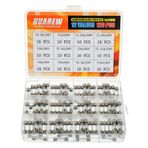 HUAREW 12 değer 120 adet 5x20 mm yavaş eriyen cam sigortalar 0,2 x 0,78 inç 250 V Volt T0,5 T1 T1,25 T1,6 T2 T2,5 T3 T3,15 T4 T5 T6,3 T10 Amper Kit
