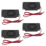 HUAREW Hoparlör 3 Watt 8 Ohm Hoparlör 3w 8ohm JST-PH2.0 Arayüzü Arduino Anakart Elektronik DIY Projeleri ve LCD TV Monitörleri (4 ADET)