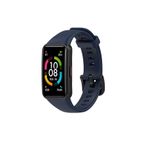 Huawei Band 6 Tam Uyumlu Silikon Kordon Lacivert