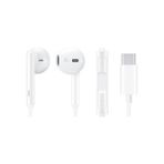 Huawei Earpods Usb-C Kablolu Kulak Içi Kulaklık Apple iPhone 15- 15 Pro - 15 Pro Max -16-16 Pro - 16 Pro Uyumlu - Beyaz