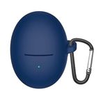 Huawei Freebuds 6 İle Uyumlu Silikon Kılıf Tam Koruma Renkli Kılıf (Ürün Kulaklık Değildir) (lacivert)