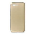 Huawei Honor 10 Uyumlu Sert Rubber Silikon Rubber Kılıf (Altın Rengi)