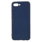 Huawei Honor 10 Uyumlu Sert Rubber Silikon Rubber Kılıf (Mavi)