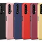 Huawei Honor 20 Kilif Ince Esnek Mat Silikon Kapak