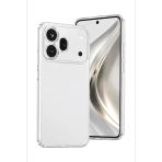 Huawei Honor 600 Pro Lüx Şeffaf Silikon Telefon Kılıfı - Şeffaf