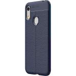 Huawei Honor 8A Deri Dokulu Silikon Kılıf