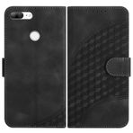 Huawei Honor 9 Lite için JayModCase Telefon Kılıfı, [Kart Yuvası] [Stand Fonksiyonu] [Manyetik] PU Deri Kılıf, Honor 9 Lite ile Uyumlu Folyo Flip Kılıf - Siyah