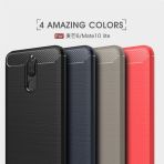 Huawei Mate 10 Lite Karbon Fiber Room Silikon Kapak Kılıf