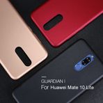 Huawei Mate 10 Lite Kilif Mat Silikon Kilif + Nano Kirilmaz Cam