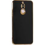Huawei Mate 10 Lite Kılıf Volet Silikon - Siyah-(5796)