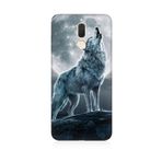 Huawei Mate 10 Lite Uyumlu Dolunay Ve Kurt Baskılı Silikon Kılıf