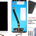 Huawei Mate 10 Lite Uyumlu Lcd Ekran Dokunmatik Servis Orijinali Beyaz + B-7000 + Tamir Seti