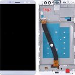 Huawei Mate 10 Lite Uyumlu Lcd Ekran Dokunmatik Servis Orijinali Çıtalı Beyaz