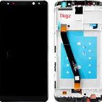Huawei Mate 10 Lite Uyumlu Lcd Ekran Dokunmatik Servis Orijinali Çıtalı Siyah