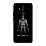 Huawei Mate 10 Pro İle Uyumlu Siyah Airy Bat Desenli Silikon Kılıf