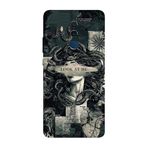 Huawei Mate 10 Pro İle Uyumlu Siyah Medusa's Gaze Desenli Silikon Kılıf