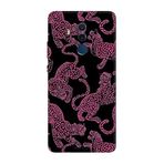 Huawei Mate 10 Pro İle Uyumlu Siyah Pink Roar Desenli Silikon Kılıf