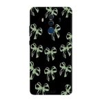 Huawei Mate 10 Pro İle Uyumlu Siyah Sage Bows Desenli Silikon Kılıf
