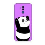 Huawei Mate 20 Lite Uyumlu Sevimli Panda Baskılı Silikon Kılıf